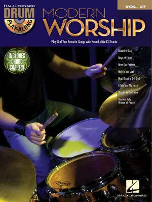 Modern Worship: Drum Play-Along Volume 27 - Drum Set - Book/CD