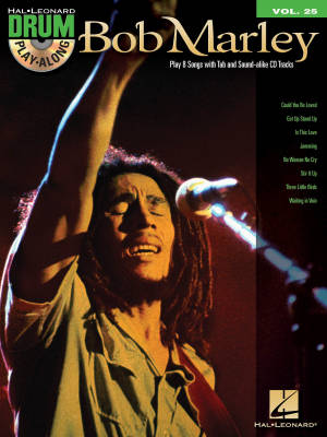Hal Leonard - Bob Marley: Drum Play-Along Volume 25 - Drum Set - Book/CD