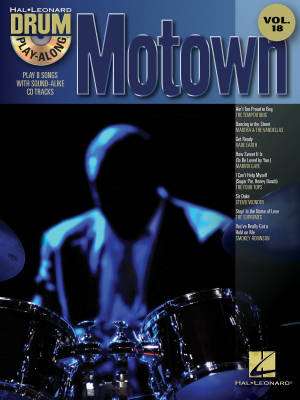Hal Leonard - Motown: Drum Play-Along Volume 18 - Batterie - Livre/CD
