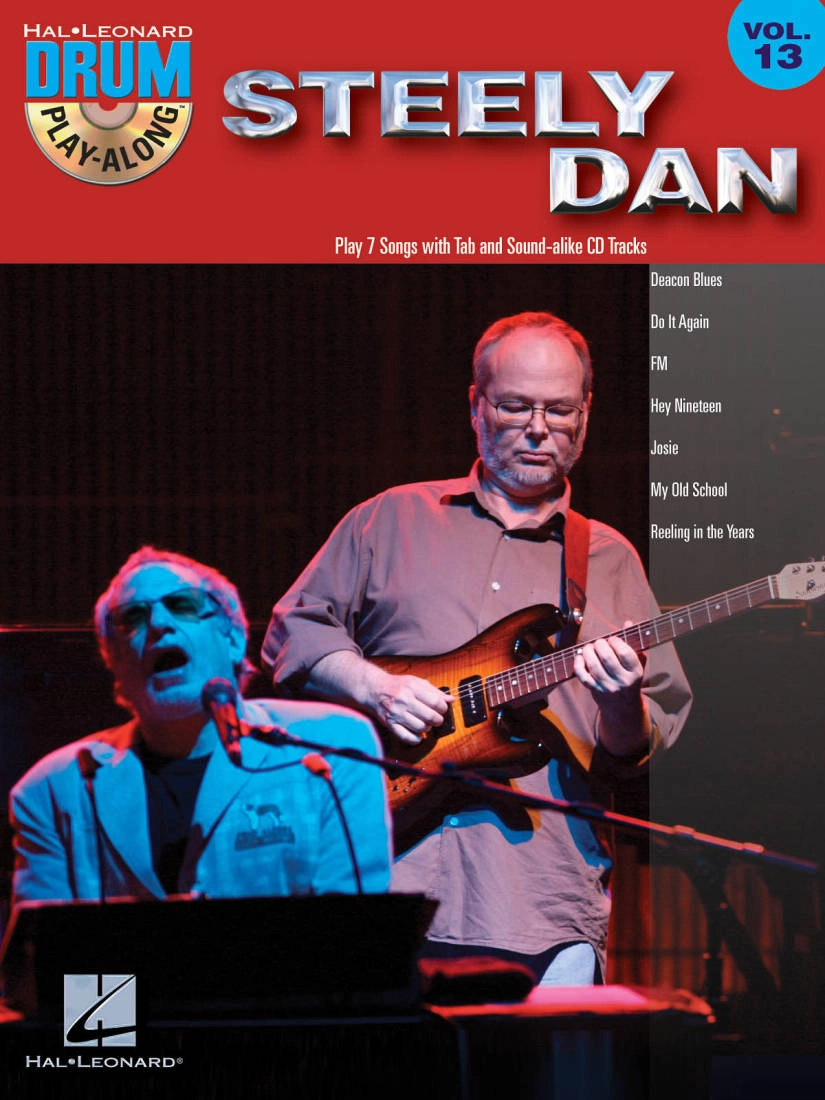 Steely Dan: Drum Play-Along Volume 13 - Drum Set - Book/CD