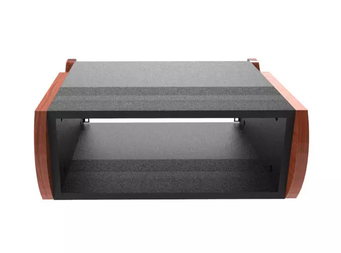 Miza Rack 4 Desktop Rack - Black Cherry