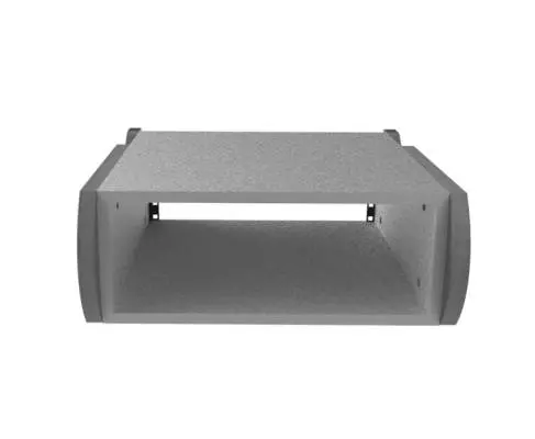 Miza Rack 4 Desktop Rack - Titanium Wenge