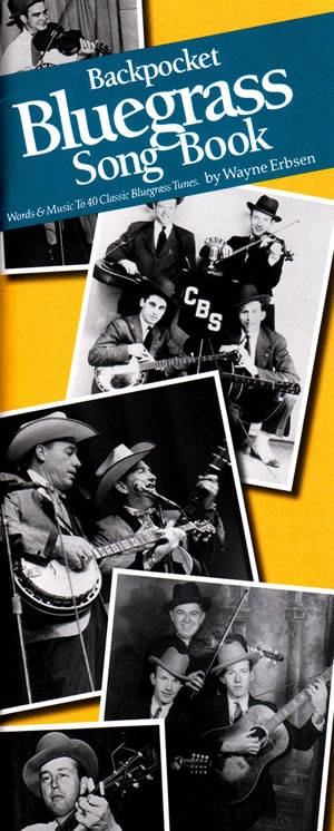 Backpocket Bluegrass Song Book - Erbsen - Vocal/Guitar