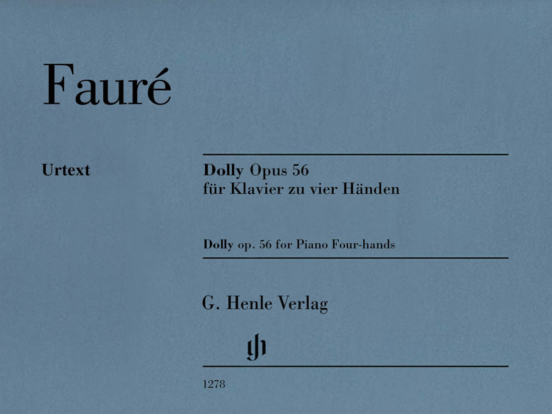 Dolly op. 56 - Faure/Strucken-Paland/Groethuysen - Piano Duet (1 Piano, 4 Hands)
