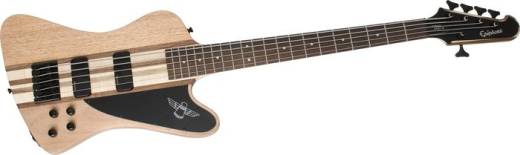 Epiphone ThunderBird PRO5 ５弦ベース EPIPHONE THUNDERBIRD PRO-V BASS 5 STRING GUITAR, TRANS BLACK