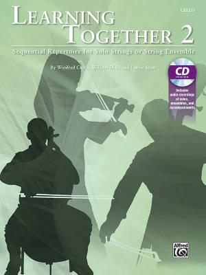 Alfred Publishing - Learning Together 2 - Crock/Dick/Scott - Cello - Book/CD