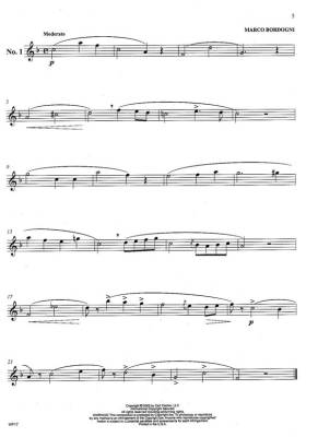 Melodious Etudes for Saxophone - Bordogni/O\'Loughlin/Clark - Saxophone - Book