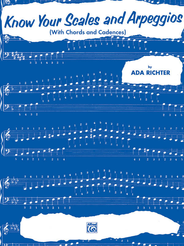 Know Your Scales and Arpeggios (with Chords and Cadences) - Richter - Piano - Book