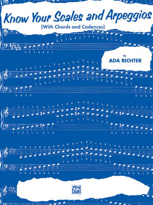 Alfred Publishing - Know Your Scales and Arpeggios (with Chords and Cadences) - Richter - Piano - Book