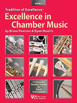 Kjos Music - Tradition of Excellence: Excellence In Chamber Music Book 1 - Nowlin/Pearson - Bassoon/Trombone/Baritone B.C.