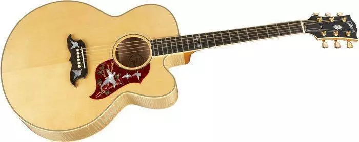 Super Dove Acoustic Guitar - Natural Finish