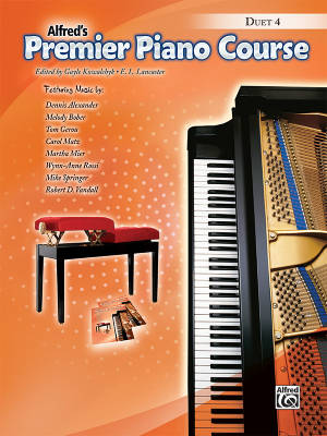 Alfred Publishing - Premier Piano Course, Duet 4 - Kowalchyk/Lancaster - Piano (1 Piano, 4 Hands)