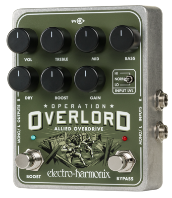 Electro-Harmonix - Operation Overlord Overdrive Pedal