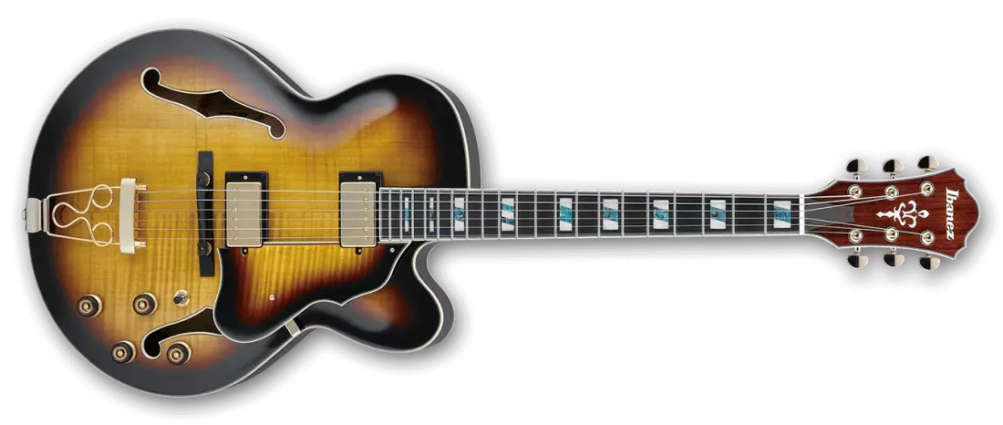 Artstar AF Hollowbody Guitar - Antique Yellow Sunburst
