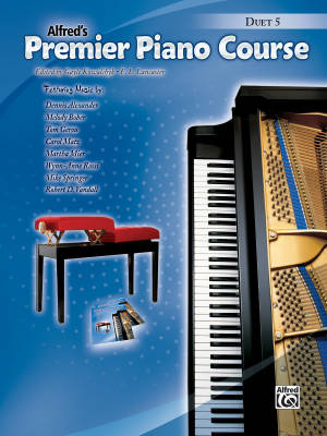 Alfred Publishing - Premier Piano Course, Duet 5 - Kowalchyk/Lancaster - Piano (1 Piano, 4 Hands)