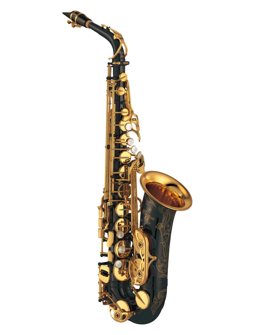 EX Series Custom Alto Saxophone - Black Lacquer Finish