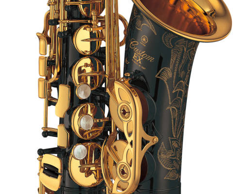 EX Series Custom Alto Saxophone - Black Lacquer Finish