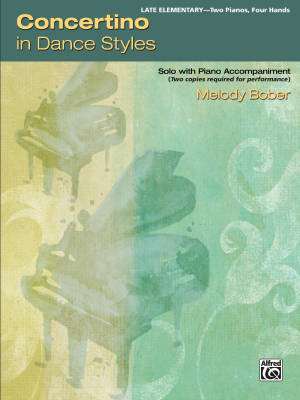 Alfred Publishing - Concertino in Dance Styles - Bober - Piano Duo (2 Pianos, 4 Hands)