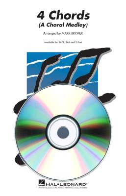 Hal Leonard - 4 Chords (A Choral Medley) - Brymer - ShowTrax CD