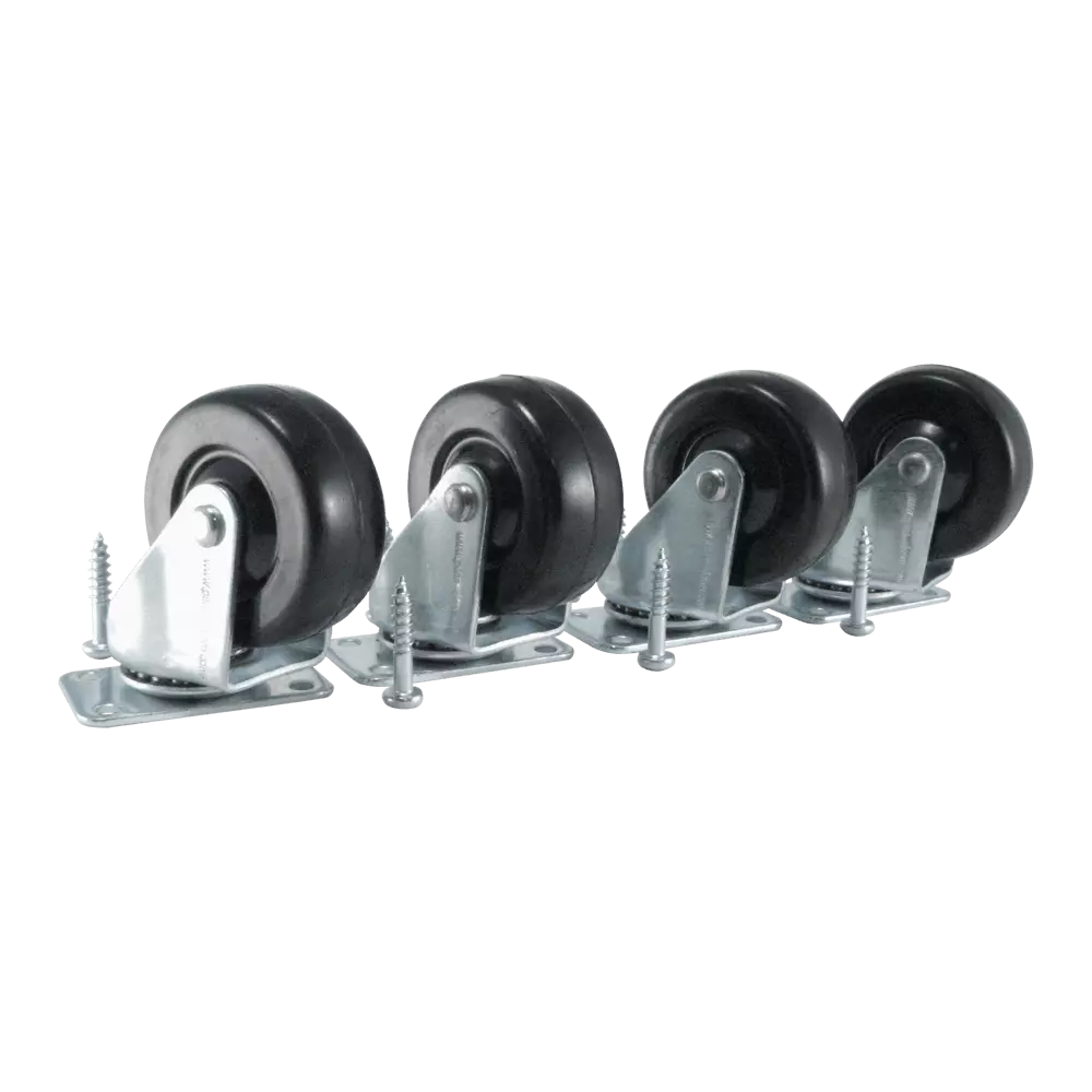 Amp Caster Set Standard Plate Mount