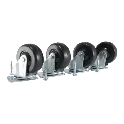 Amp Caster Set Standard Plate Mount
