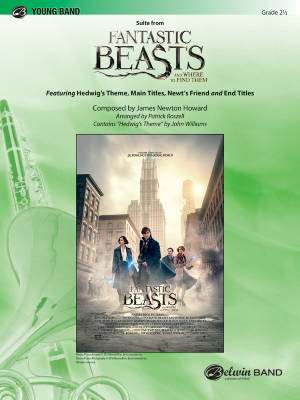 Belwin - Suite from Fantastic Beasts and Where to Find Them - Howard/Roszell - Concert Band - Gr. 2.5