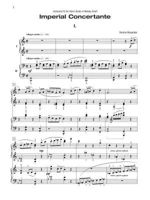Imperial Concertante - Alexander - Piano Duo (2 Pianos, 4 Hands)
