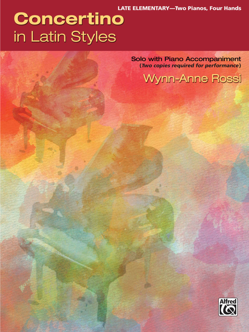 Concertino in Latin Styles - Rossi - Piano Duo (2 Pianos, 4 Hands)