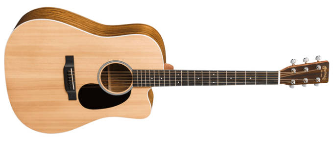 DCRSG Dreadnought Cutaway Acoustic/Electric Guitar with Case