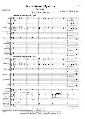 American Hymns - Smith - Concert Band - Gr. 2-3