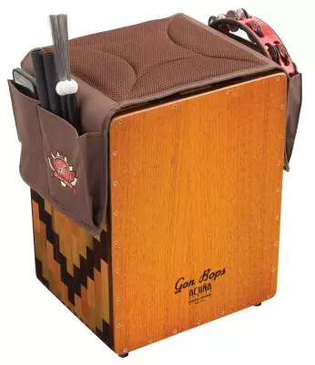 Cajon Seat Pad with Storage Pockets