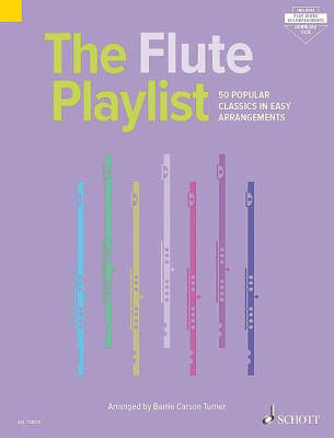 Schott - The Flute Playlist - Turner - Book/Audio, PDF Online