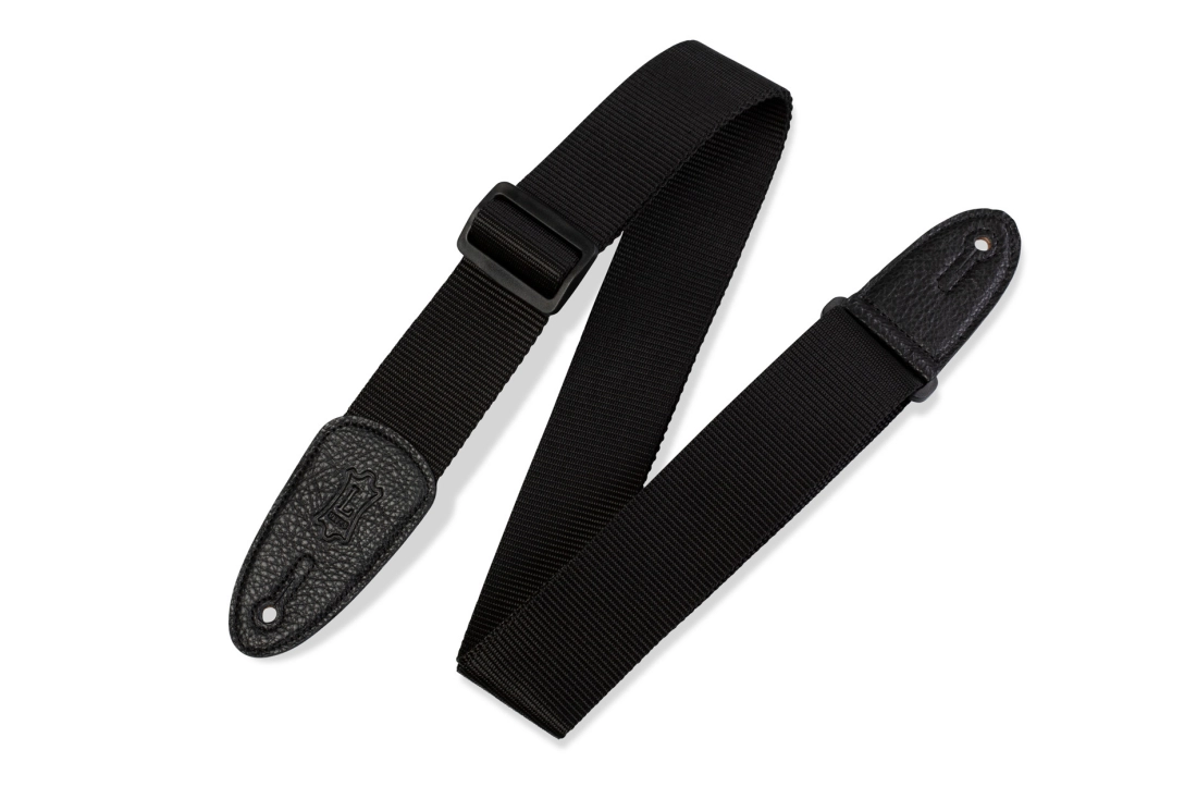 Soft-Hand Polypropylene Guitar Strap - Black