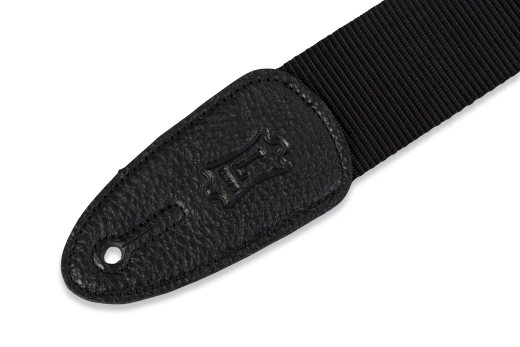 Soft-Hand Polypropylene Guitar Strap - Black