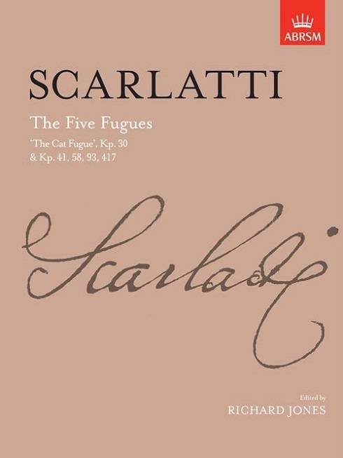 The Five Fugues - Scarlatti - Piano - Book