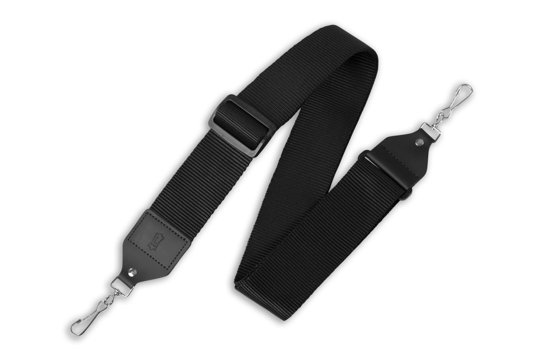 2 Inch Nylon Banjo Strap - Black