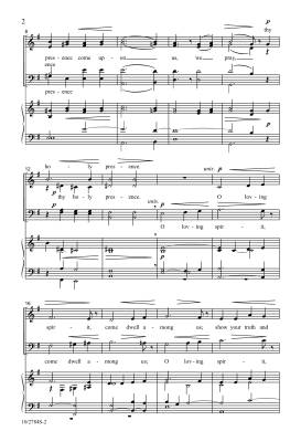 Let Thy Holy Presence Come Upon Us - Tschnesnokov/Hopson - SATB