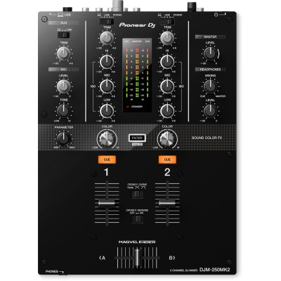 DJM-250MK2 2-Channel Mixer, rekordbox dvs-ready