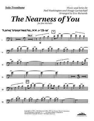 The Nearness Of You - Washington/Carmichael/Richards - Jazz Ensemble - Gr. 3