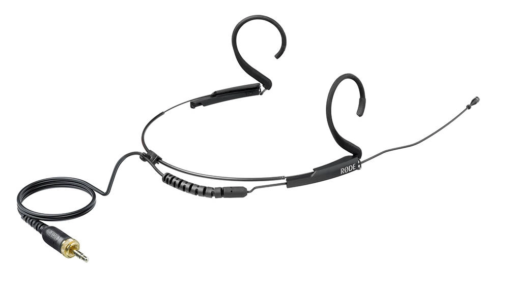 HS2 Lightweight Headset Microphone - Small, Black