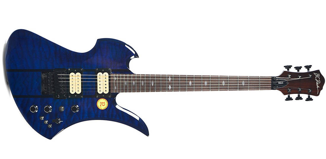 Mk11 Mockingbird Electric Guitar - Transparent Cobalt Blue with Case