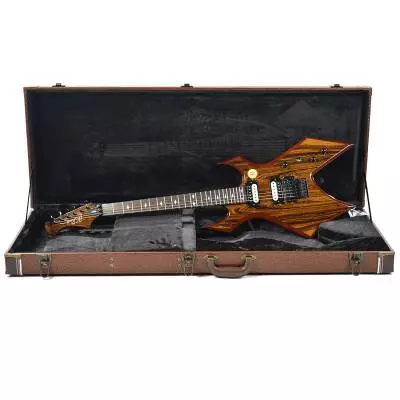 Mk11 Warlock 6-String Electric Guitar with Case - Ziricote