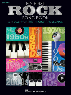Hal Leonard - My First Rock Song Book - Piano facile - Livre
