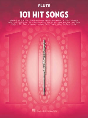 Hal Leonard - 101 Hit Songs for Flute - Book