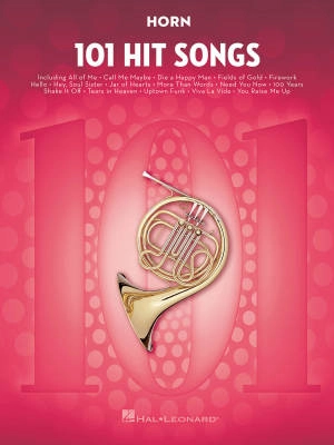 Hal Leonard - 101 Hit Songs for Horn - Book