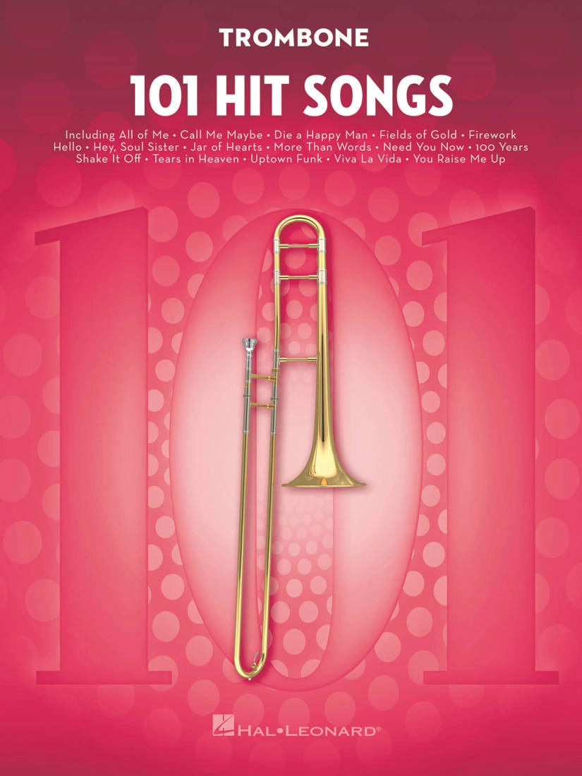 101 Hit Songs for Trombone - Book