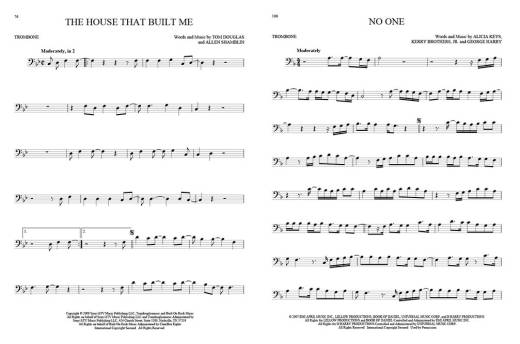 101 Hit Songs for Trombone - Book