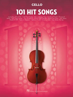 Hal Leonard - 101 Hit Songs for Cello - Book