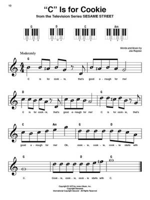 Kids\' Songs: Super Easy Songbook - Easy Piano - Book