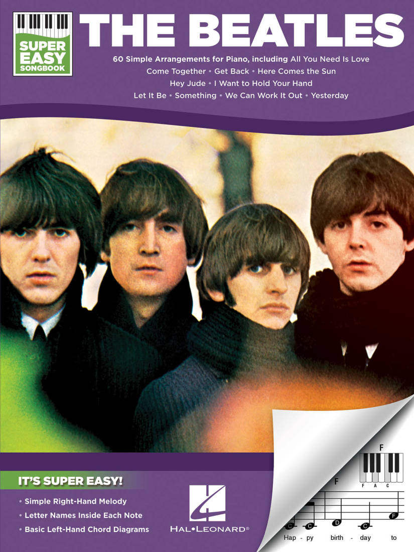 Hal Leonard The Beatles: Super Easy Songbook - Easy Piano - Book